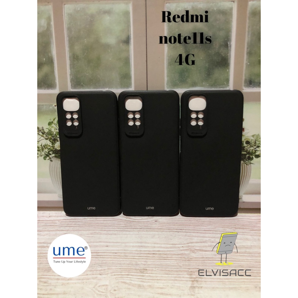 CASE REDMI NOTE 11S SILIKON BLACK DOVE PROTECTION REDMI NOTE 11S