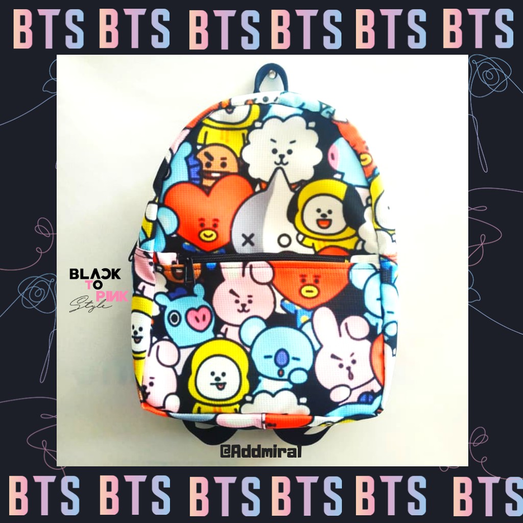 

5743" Tas Mini BT21 BTS Army Jansport Tas Sekolah Warna COLORFULL+BONUSSS BUKU NOTE AMONG US