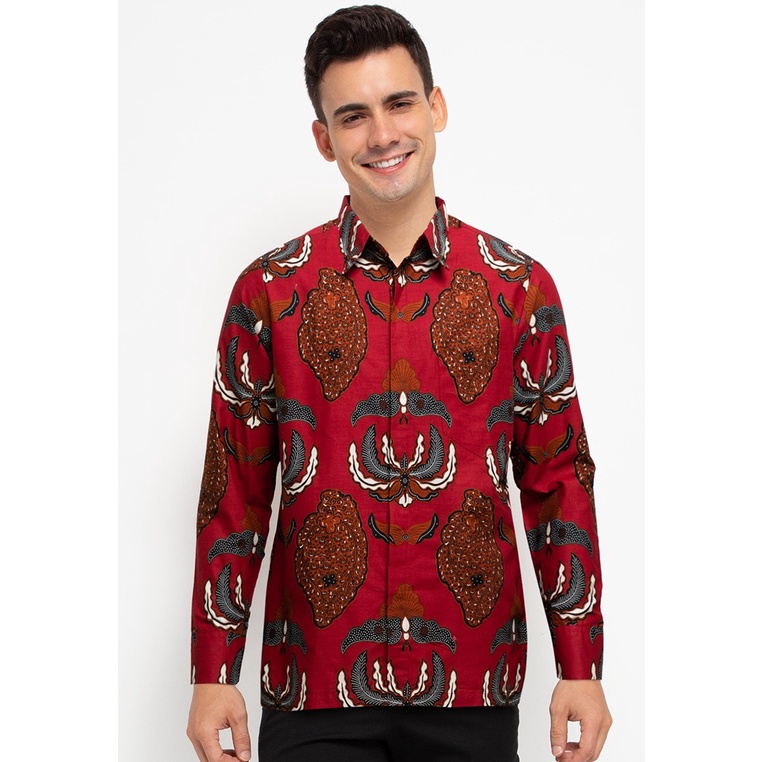 ARJUNA WEDA Kemeja Pria Batik Prabu