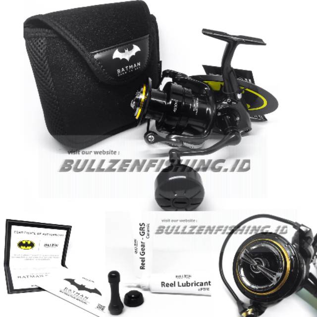 Reel BATMAN 4500H Dark Knight Series Bullzen Original Berhologram
