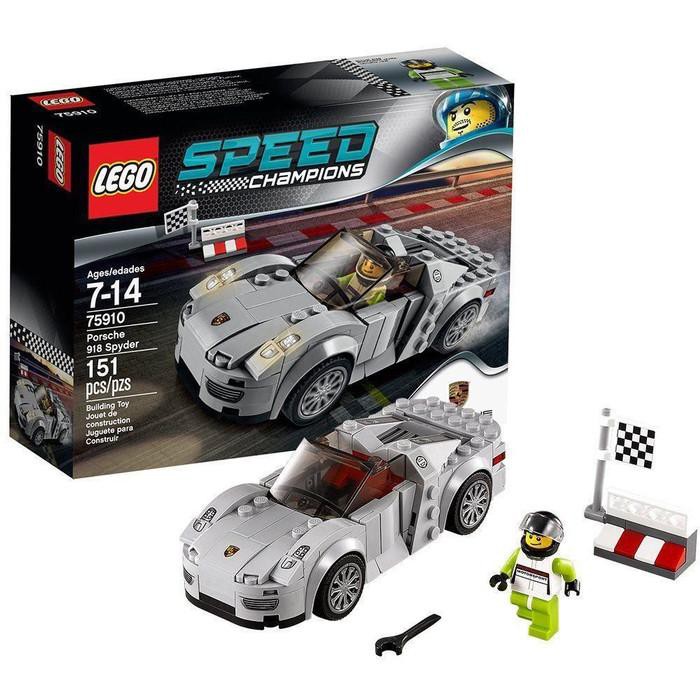 Lego Speed Champions 75910 Porsche 918 Spyder Champion Series Shopee Indonesia