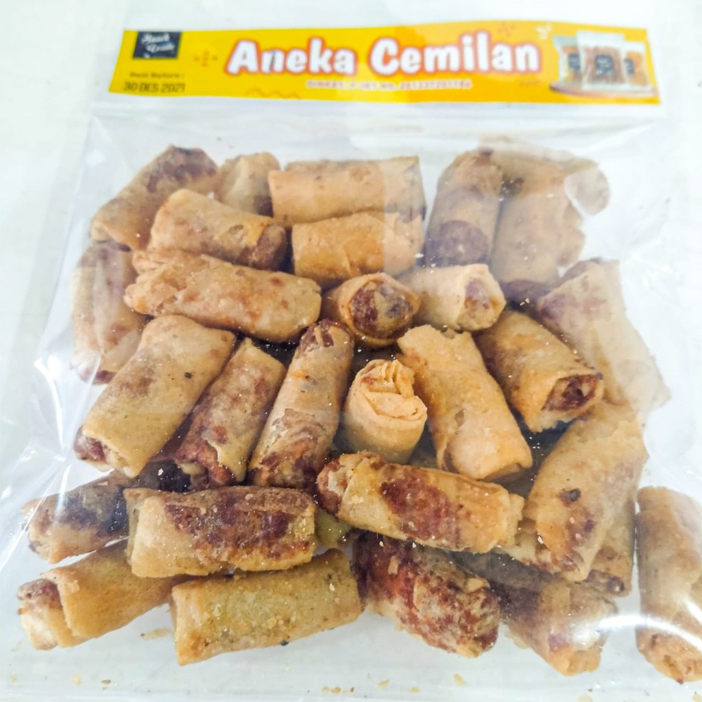 

Sumpia Udang 200gr Murah Enak / Sumpia Abon Rasa Udang / Sumpiah Udang Sumpia Ebi / Lezate Snack