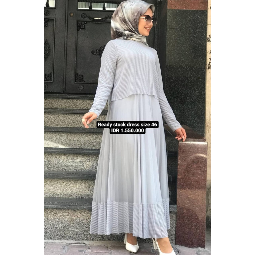 Dress Original Turki Grey
