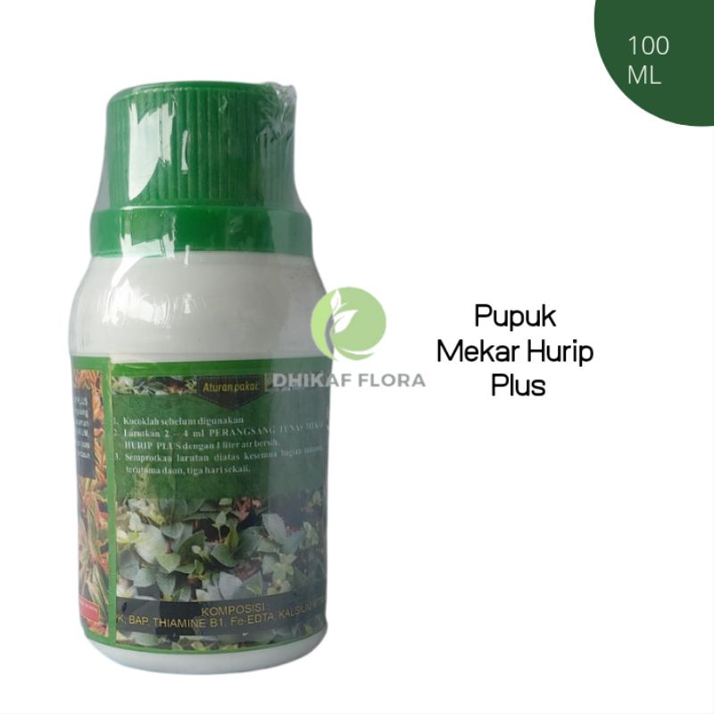 Pupuk Mekar Hurip Plus 100ML Formula Pertumbuhan Tunas Tanaman Hias