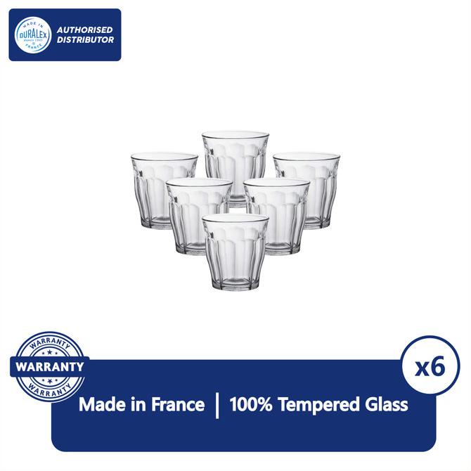 Duralex Gelas Kopi Picardie 220 ml - Set Of 6
