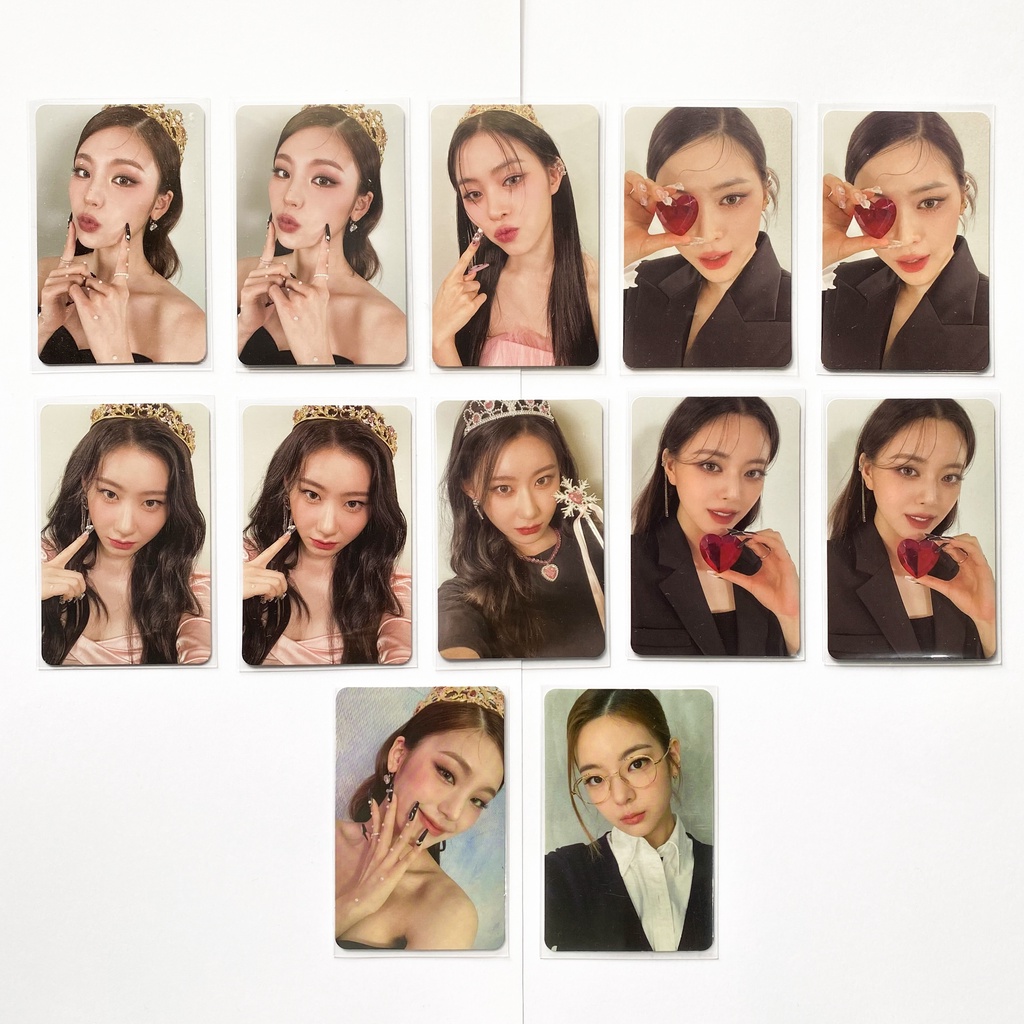 ITZY Checkmate Photocard Yeji Lia Ryujin Chaeryeong Yuna