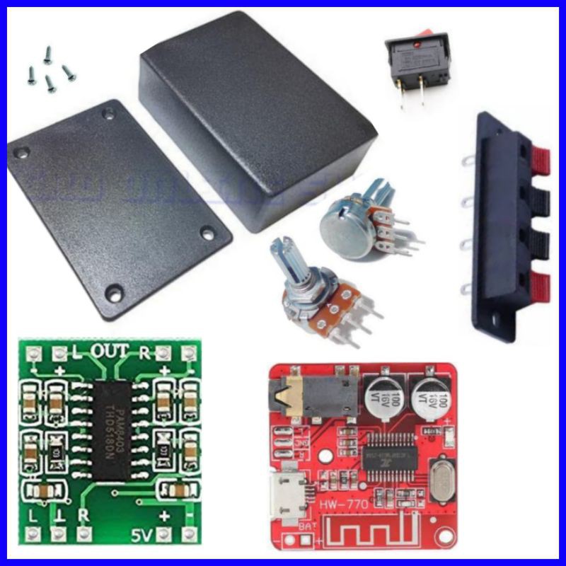 Paket Hemat Amplifier. Paket Hemat 2. Pam8403 Bluetooth.