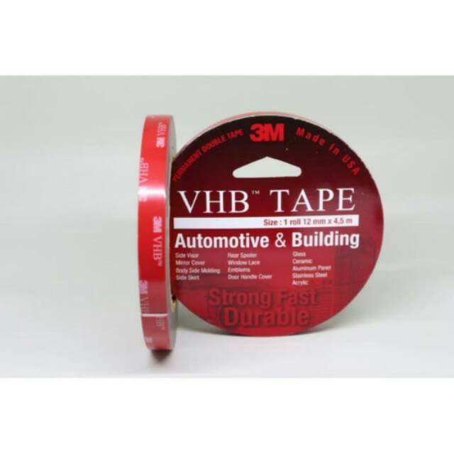 

Double tape perekat 3M VHB 12mm×4,5 original/double foam tape