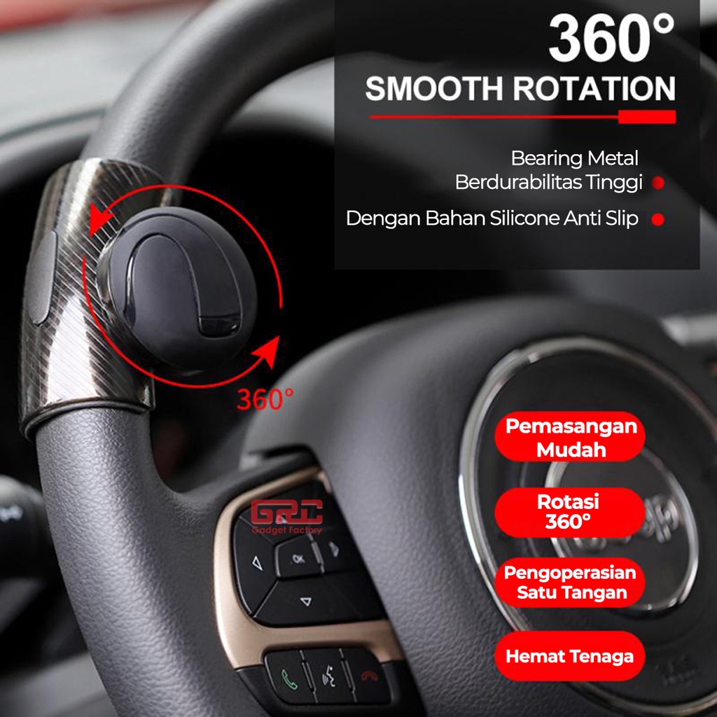 Power Handle Steering Knob Stir Mobil Gentleman Design Premium Quality