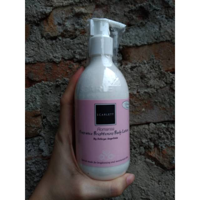 SCARLETT BODY LOTION ROMANSA SHARE IN BOTTLE (30ml, 60ml, 100ml)