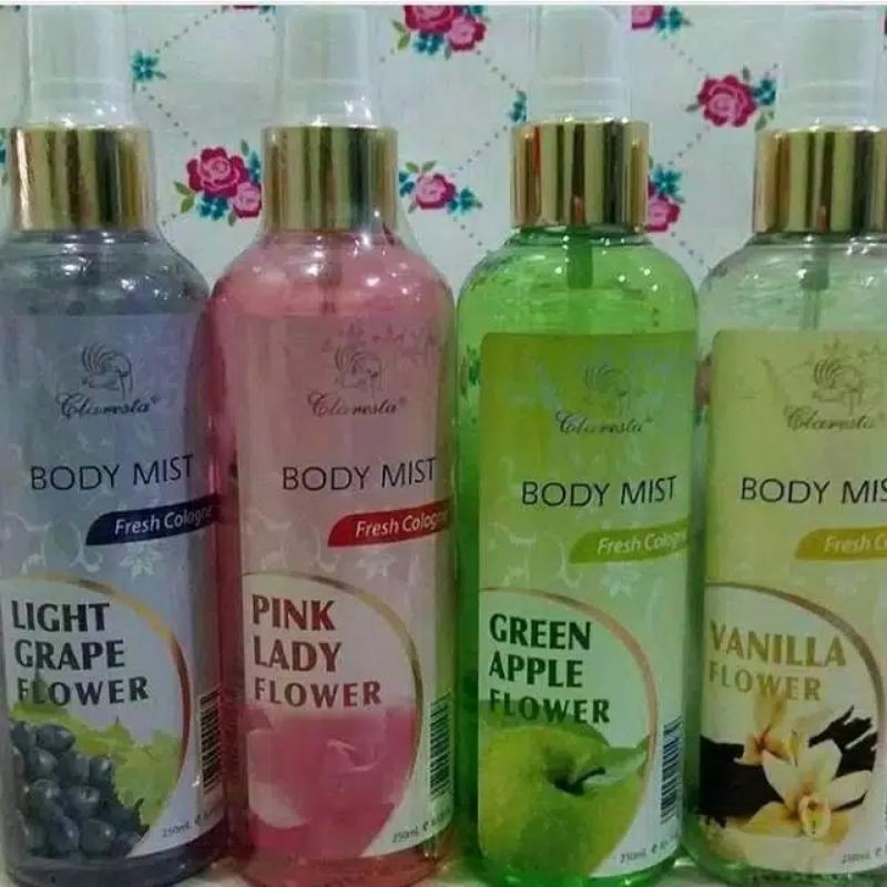 claresta body mist 250ml