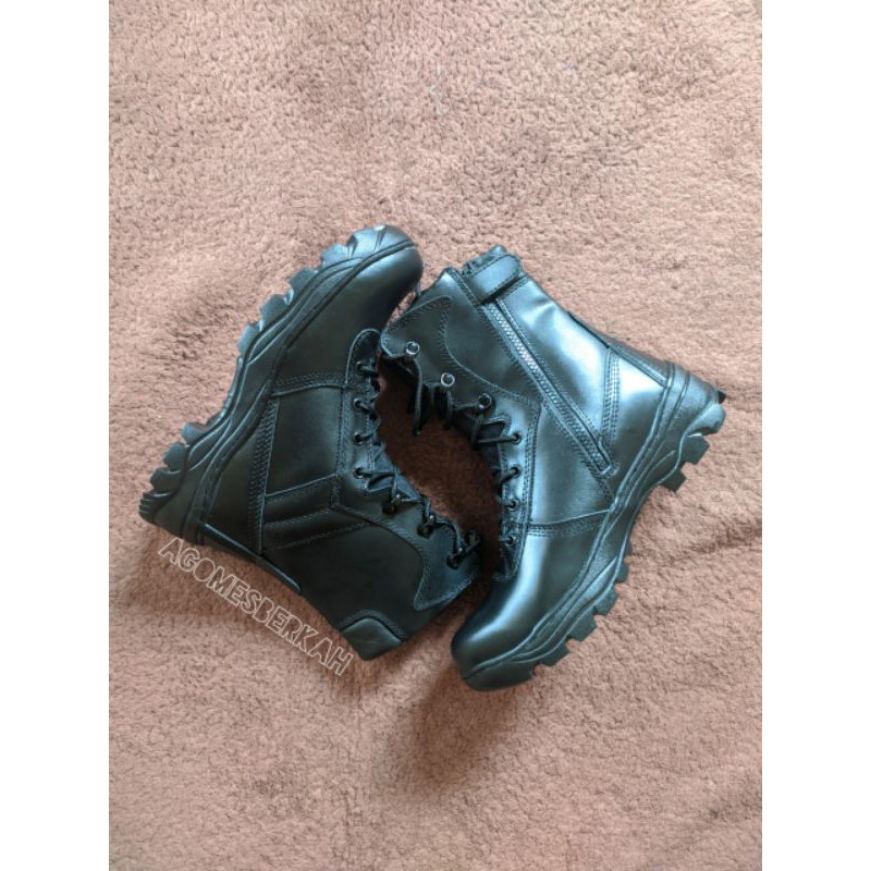 SEPATU PDL JATAH TNI AD / SEPATU BOOTS JATAH TNI AD