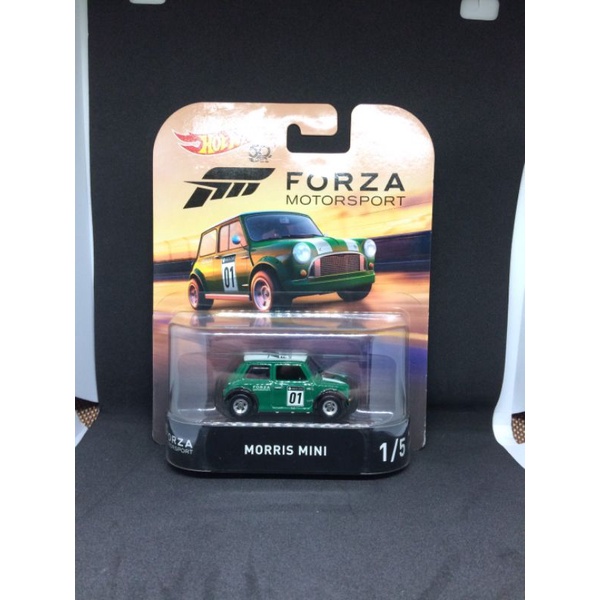 hotwheels forza motorsport morris mini hot wheels
