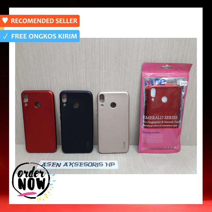 Ume emerald zenfone 5 2018 ze620kl baby skin soft case anti sidik jari