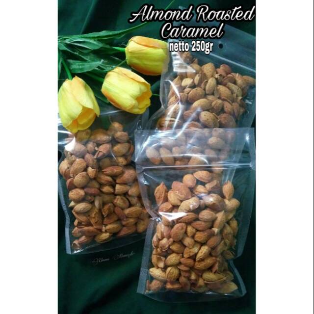 

Kacang Almond panggang Milky/Caramel