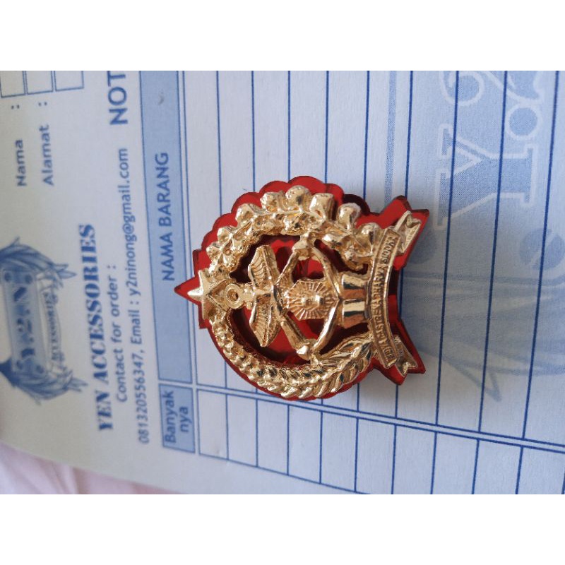 diksar MENWA latar merah