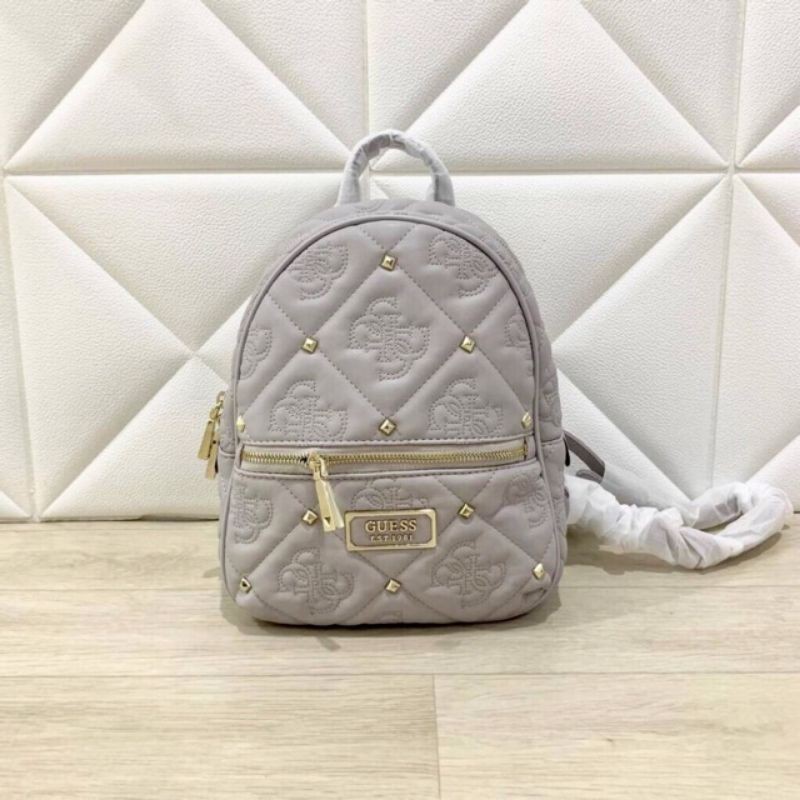 guess backpack ransel shanina quilted original