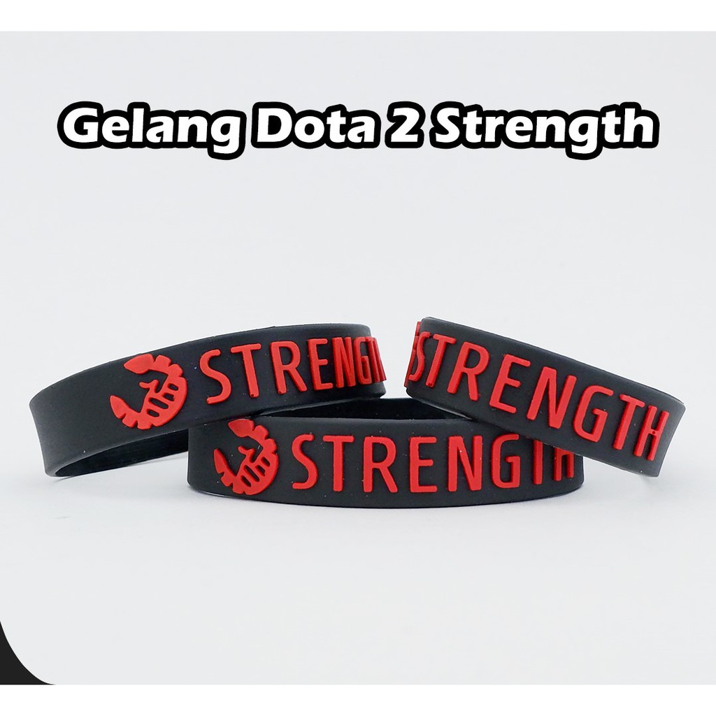 Gelang Dota Strength Gaming || Aksesoris Acc Valve Steam