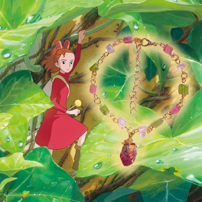 the world of arrietty ghibli inspired bracelets