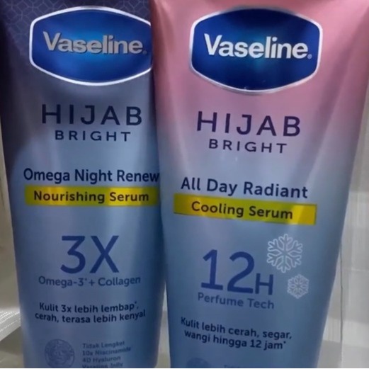 VASELINE Hijab Bright Omega Night Renew Nourishing Serum