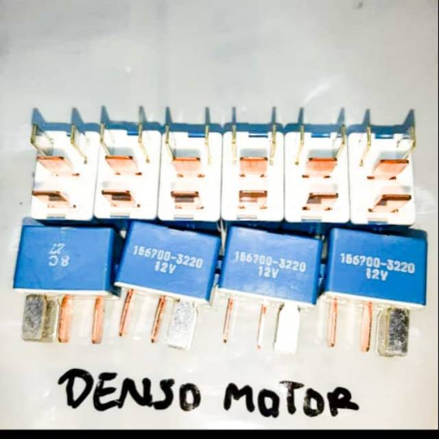 RELAY DENSO BIRU 12V