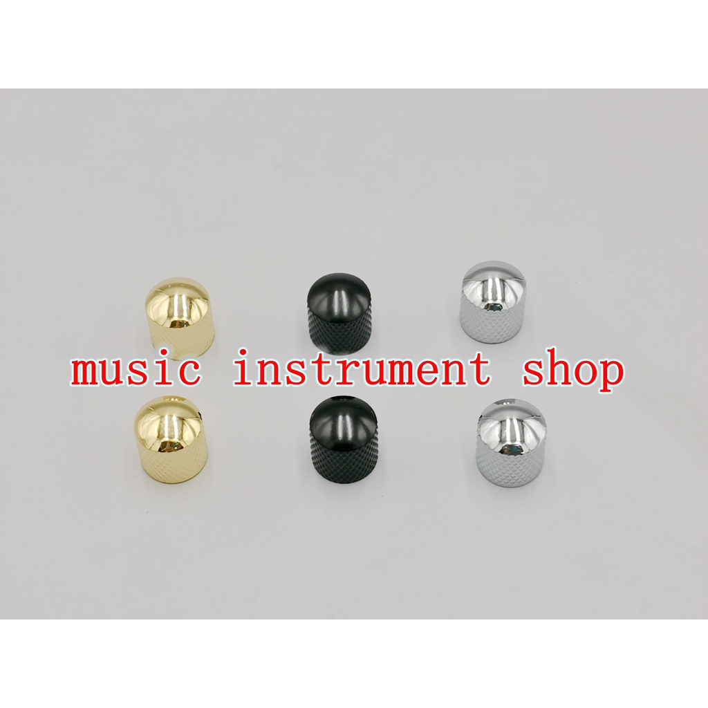 Jual knop knob gitar bass elektrik listrik besi guitar tube drat dome