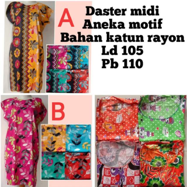 Daster Rumah Daster Murah Daster Midi Daster Solo Daster Bali Daster Batik Baju Tidur Piyama Batik