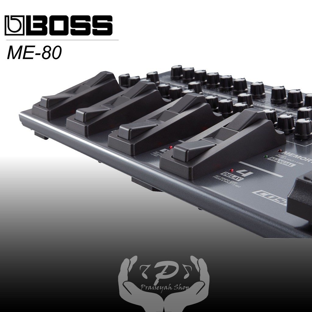 Efek Gitar BOSS ME-80 Multi Effects Pedal Garansi Original ME80 ME 80 Guitar