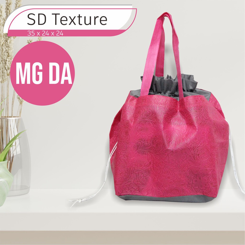 

[COD}] goodie bag hajatan bahan spunbond double texture ukuran 35x24x24