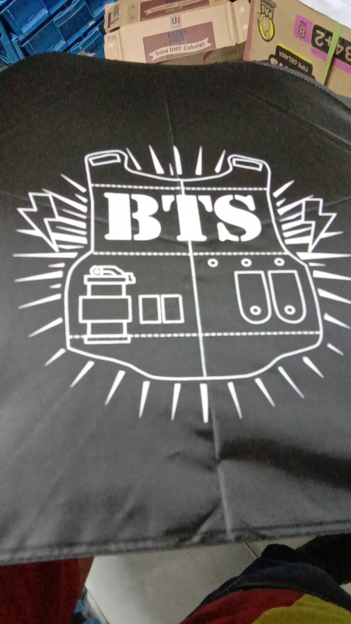 Payung Lipat Anti Angin Kpop Bts Bangtan Boys Uva Upf 40