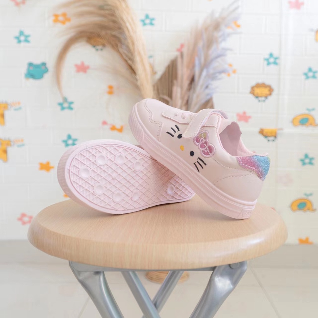 KF CAT Sepatu Sneaker Ringan Anak Laki-Laki Perempuan Model Fashion Terbaru Kitty  Sepatu Import-3