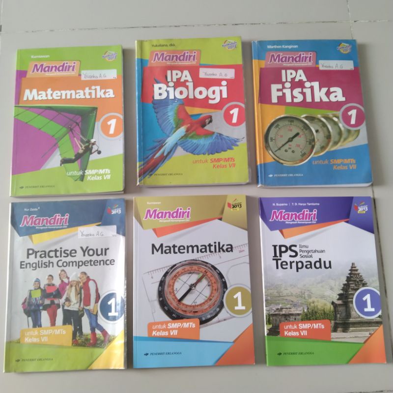 

Mandiri Kelas 7 1 SMP Penerbit Erlangga Baru & Bekas