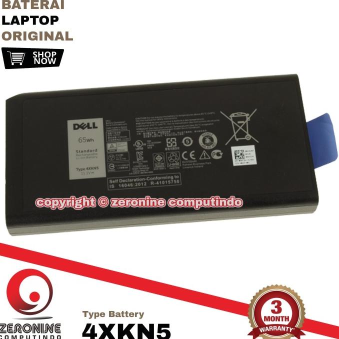 Baterai Battery Dell Latitude 14 Rugged Extreme 7404 7414 E7404 4XKN5