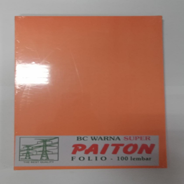 

KERTAS COVER ORANGE TUA F4