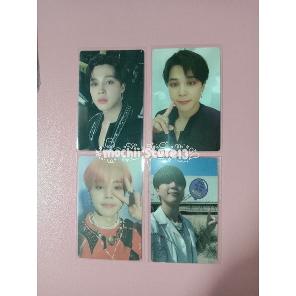 Photocard Jimin Official Persona Clue Route LD butter