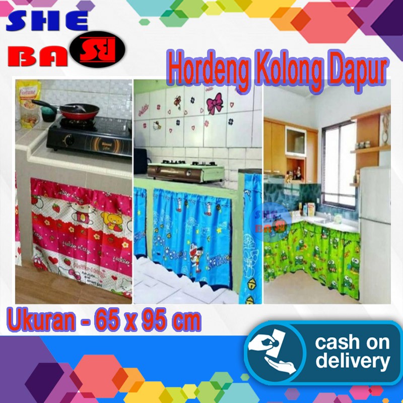 Hordeng Kolong Dapur Hordeng Kolong kompor