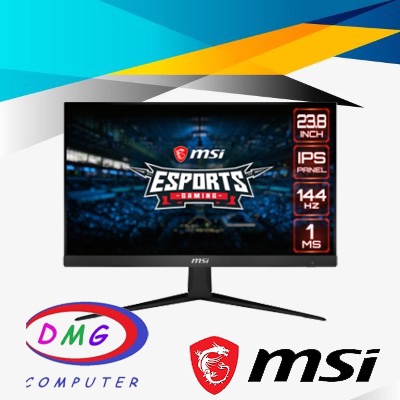 Monitor Gaming MSI Optix G241 Full HD 24&quot; IPS 144hz - Garansi Resmi