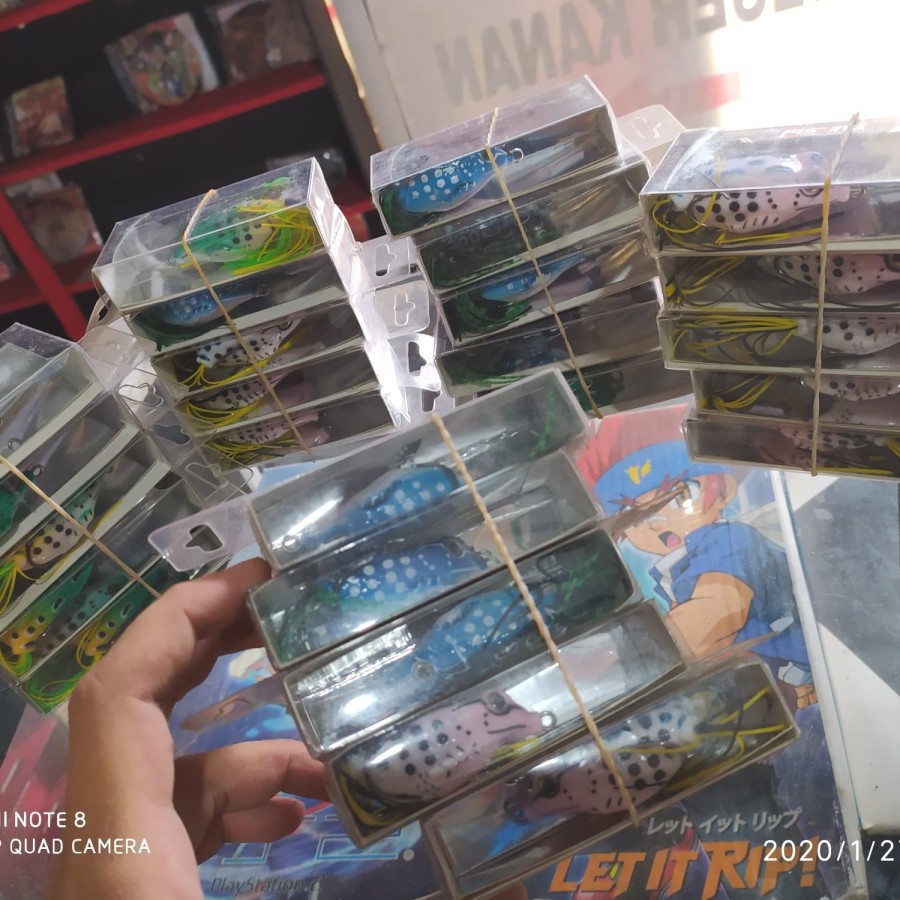 Umpan Katak Frog Soft Lure Bait Minnow Jual Borongan Ada 25pcs