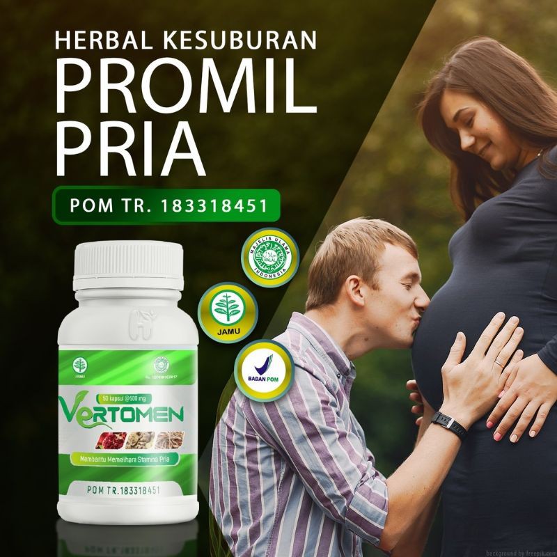 ( Bisa Cod ) Vertomen Original Asli Obat Herbal Penyubur Sperma Pria 100% Manjur