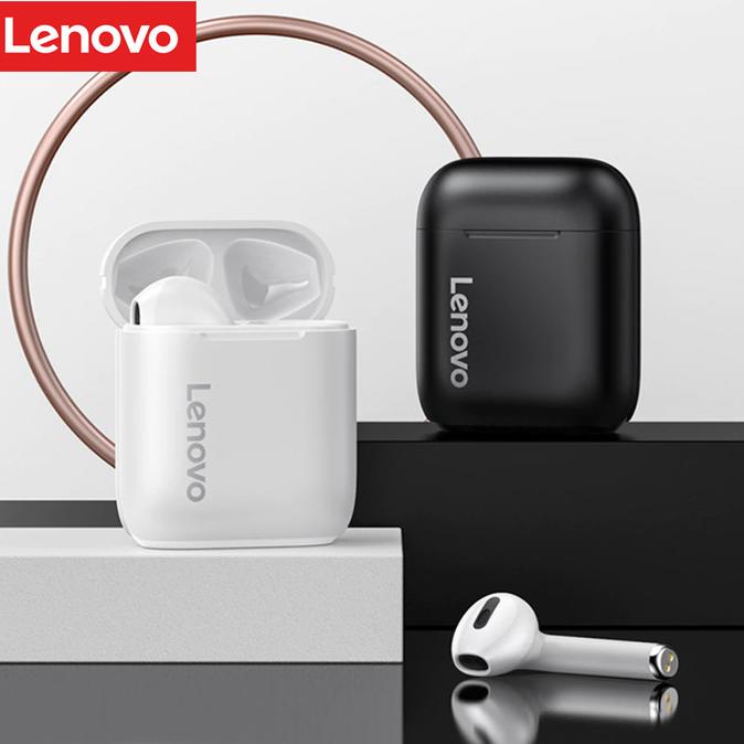 BANTING HARGA LENOVO LP2 TRUE WIRELESS BLUETOOTH EARPHONE TWS NOISE REDUCTION