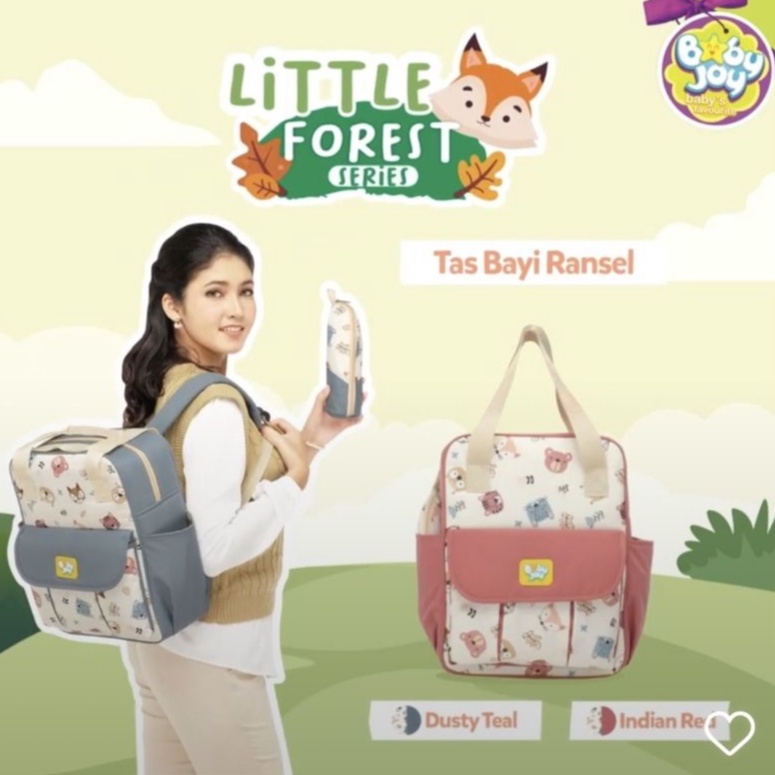 7.7 SALE !!! Baby Joy Tas Ransel Little Forest Series - BJT1047 Termurah Lucu