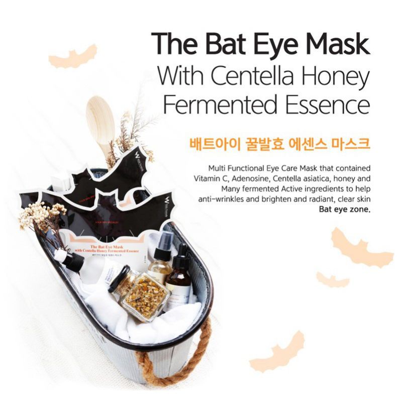 (BPOM) WISH FORMULA The Bat Eye Mask With Centella Honey Fermented Essence