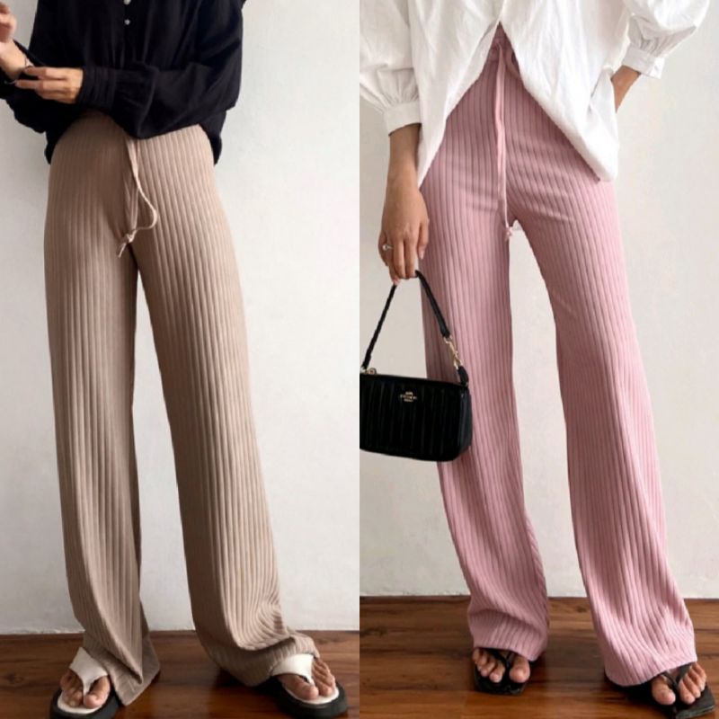 CELANA KULOT KNIT PREMIUM/KNIT PANTS