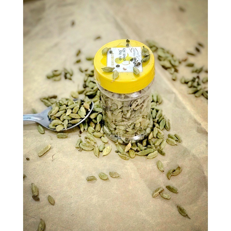 

Biji Kapulaga Hijau Arab India / Green Cardamom 45g