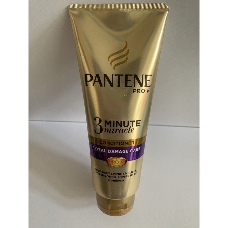 pantene 3 minute miracle conditioner total damage care 180ml