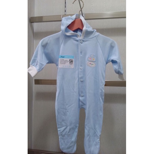 Miyo Pakaian Bayi Jumpsuit Sleepsuit Topi / Pakaian Bayi Newborn