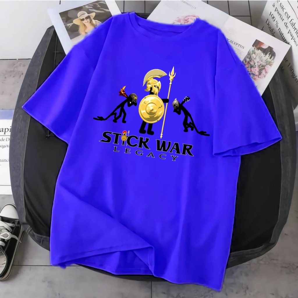 BAJU ANAK KAOS ANAK STICK WAR LEGACY BAHAN PREMIUM