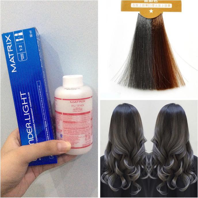 Matrix Wonder Light Neutral Grey Ash Abu-Abu Silver Cat Pewarna Rambut