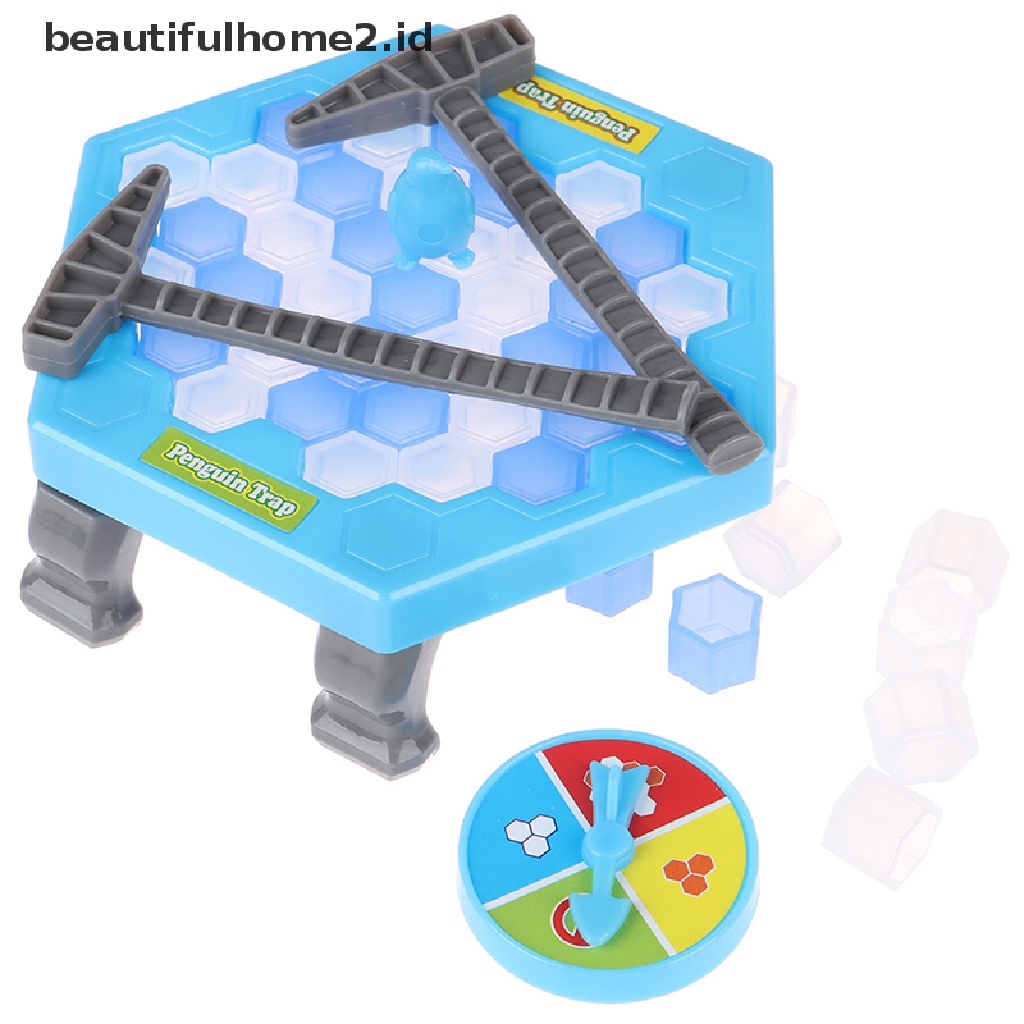 (Beautifulhome2) Buku Literatur Bahasa MandarinId Mainan Board Game Save Penguin Untuk Pesta