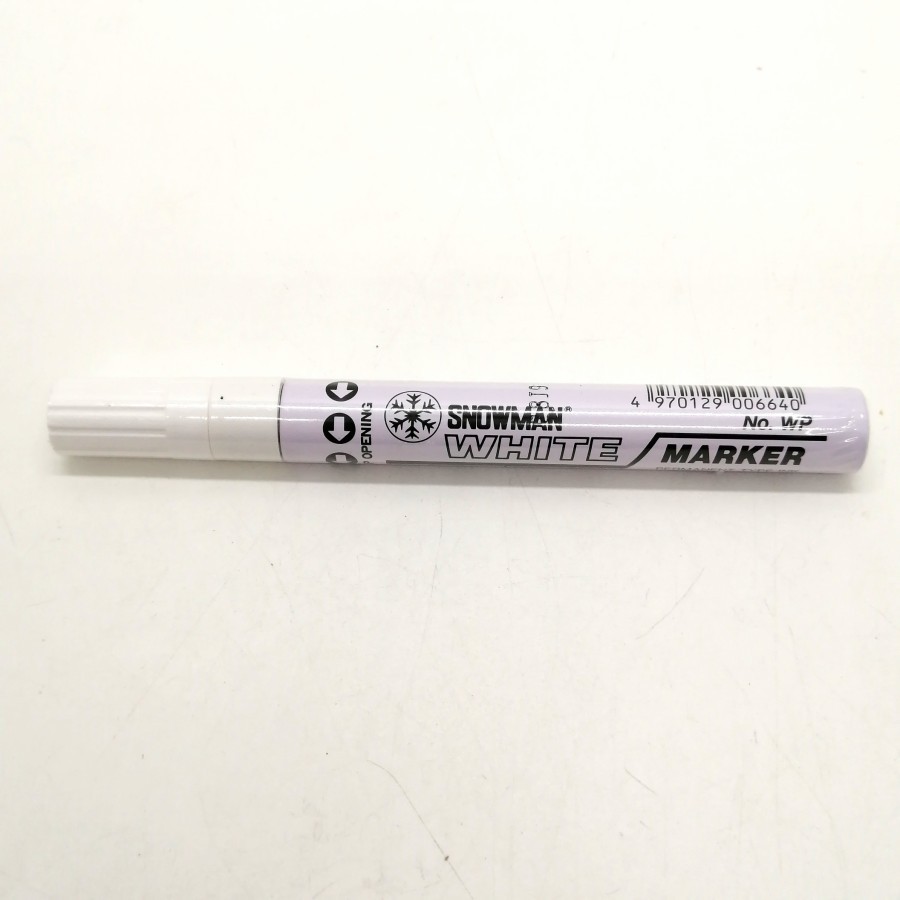 

Spidol Snowman White Besar (Permanent Marker)